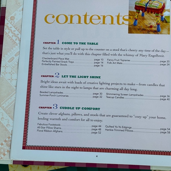 Mary Engelbreit Set of 2 Arts and Craft Books - Picture 4 of 10